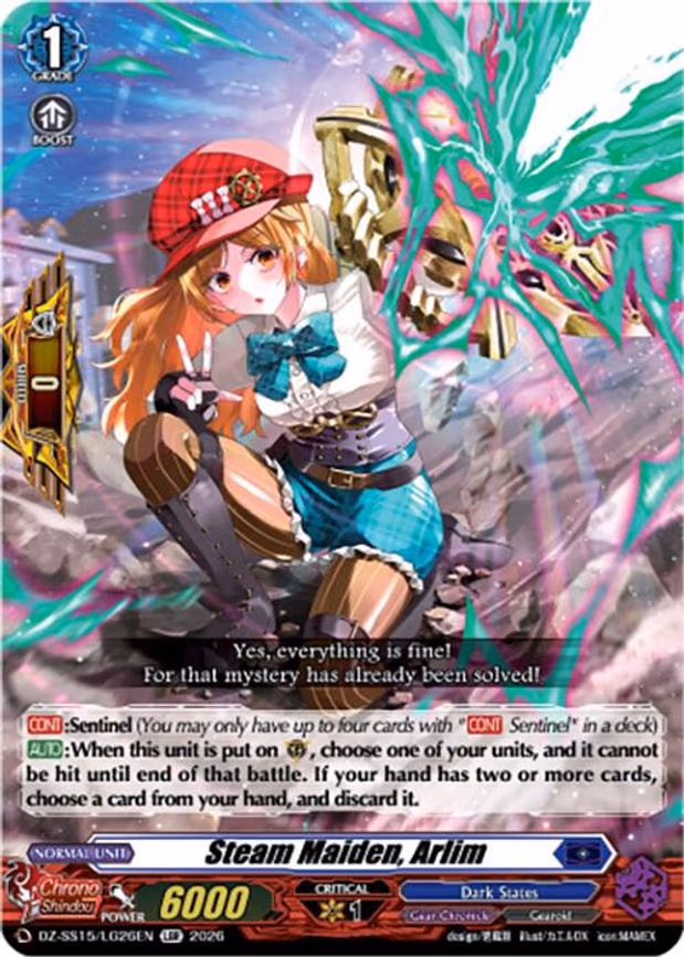 Steam Maiden, Arlim - LGR (DZ-SS15/LG26EN)