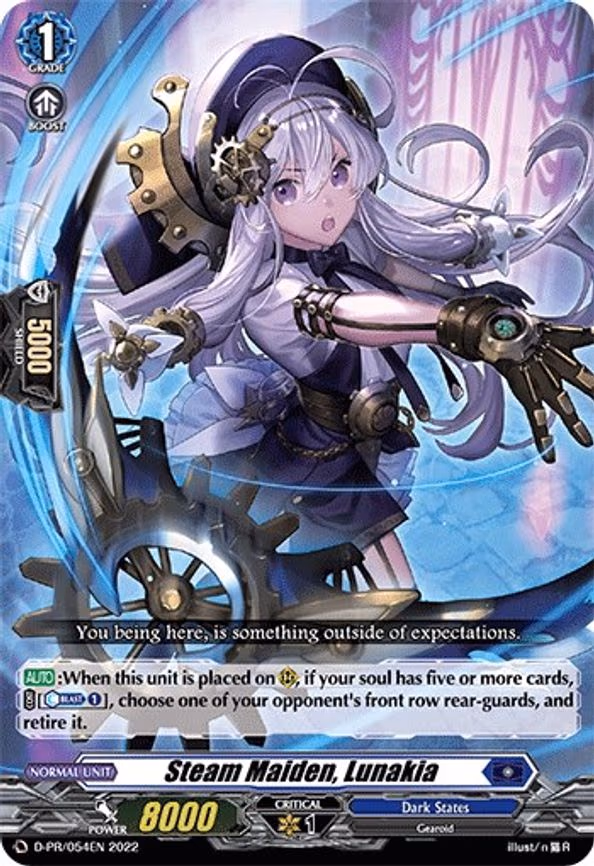 Steam Maiden, Lunakia - PR (D-PR/054EN)