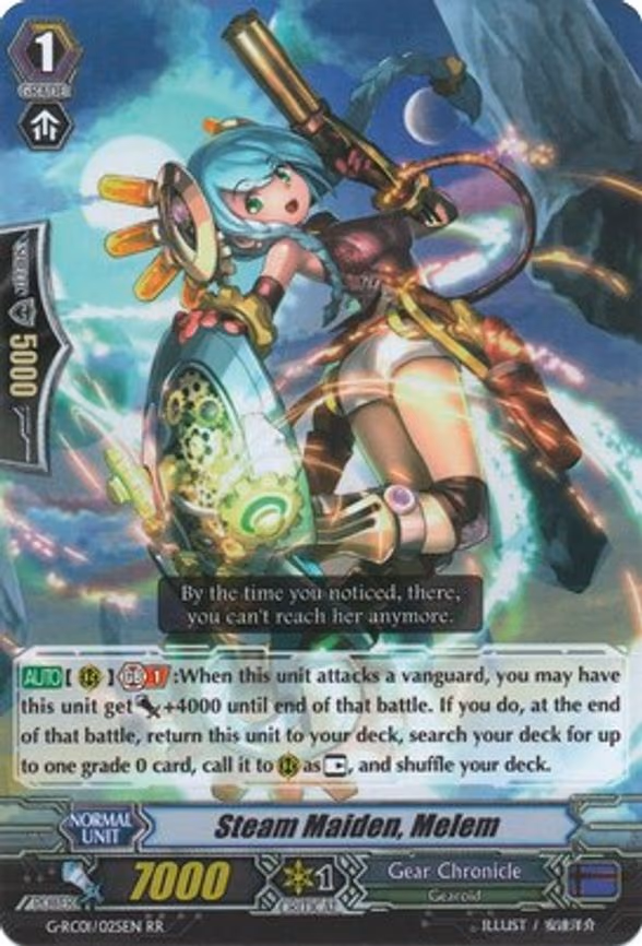 Steam Maiden, Melem
