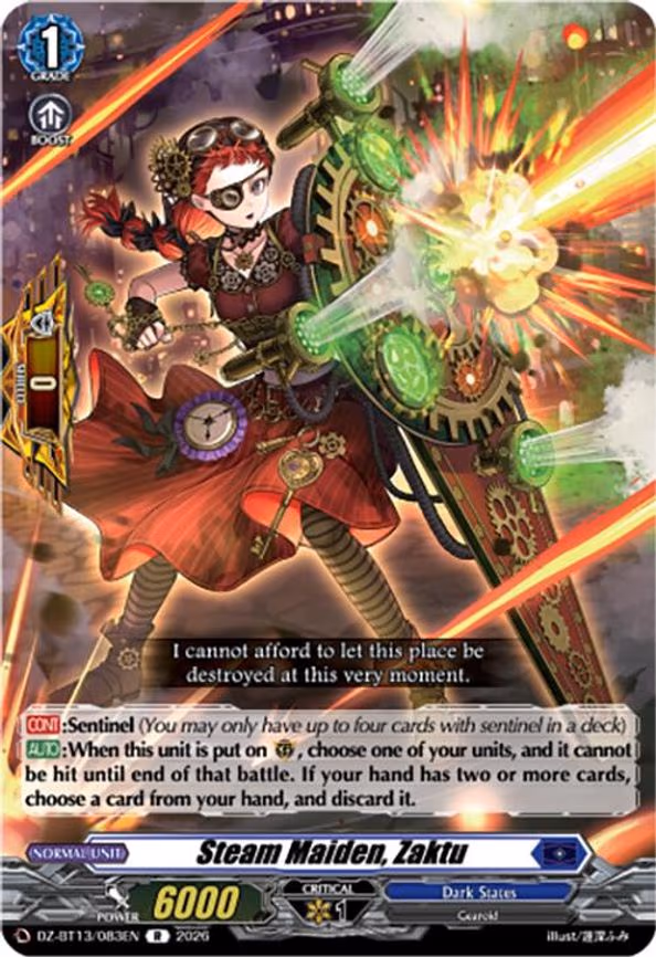 Steam Maiden, Zaktu - R (DZ-BT13/083EN)