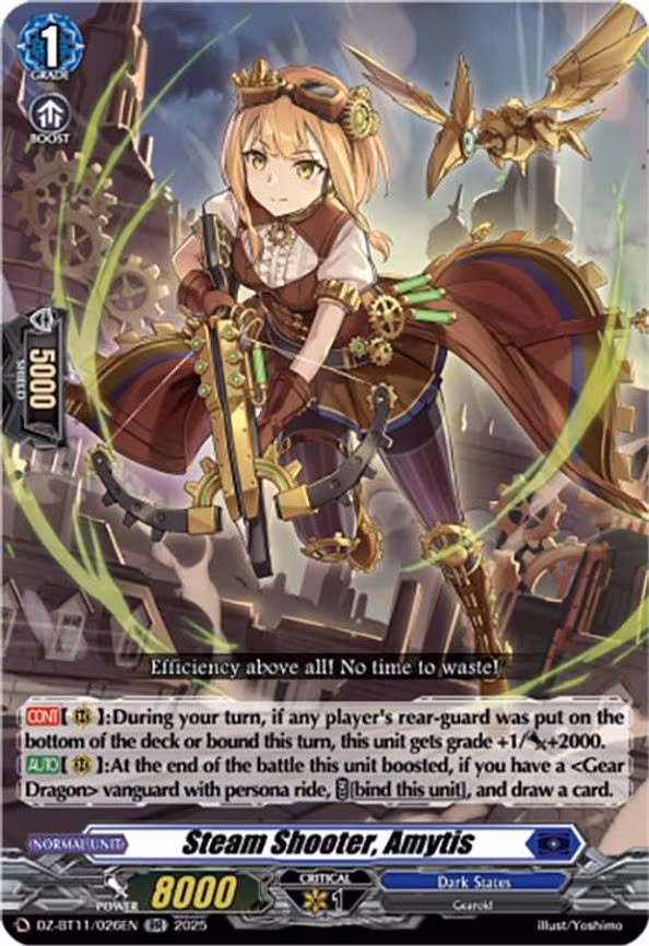 Steam Shooter, Amytis - RR (DZ-BT11/026EN)