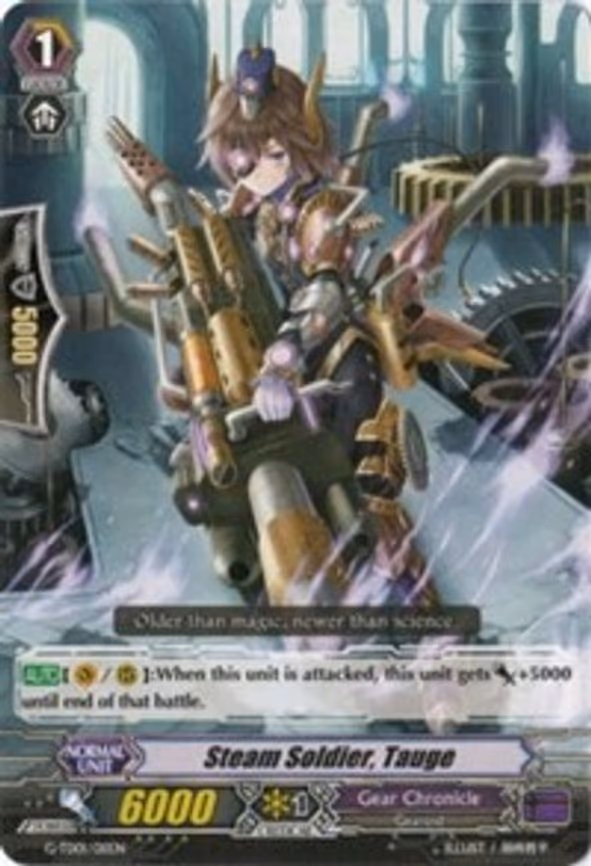 Steam Soldier, Tauge