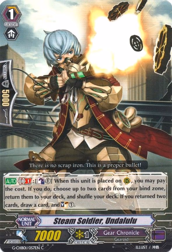 Steam Soldier, Undalulu - C (G-CHB01/057EN)