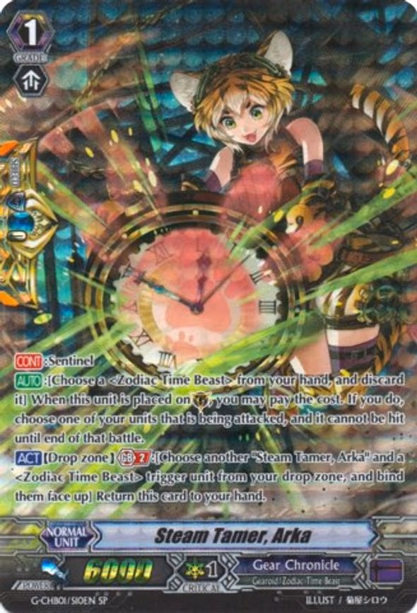 Steam Tamer, Arka - SP (G-CHB01/S10EN)