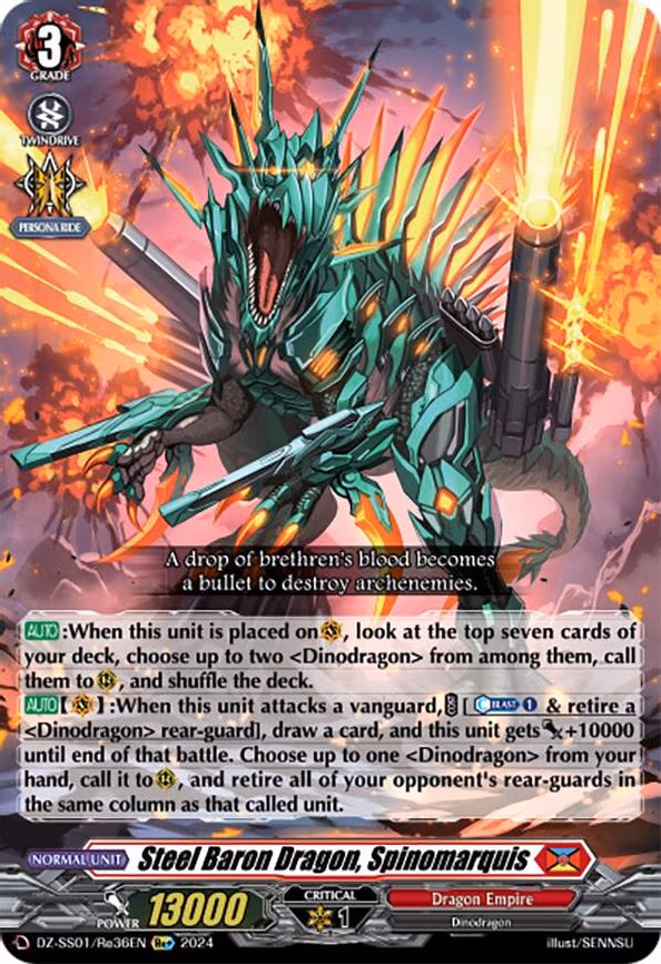 Steel Baron Dragon, Spinomarquis - RE (DZ-SS01/Re36EN)