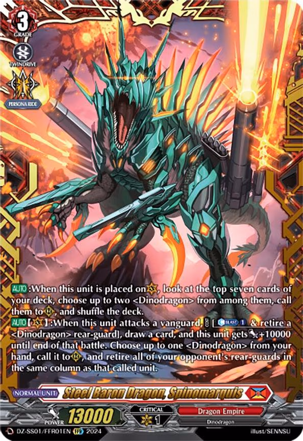 Steel Baron Dragon, Spinomarquis - FFR (DZ-SS01/FFR01EN)