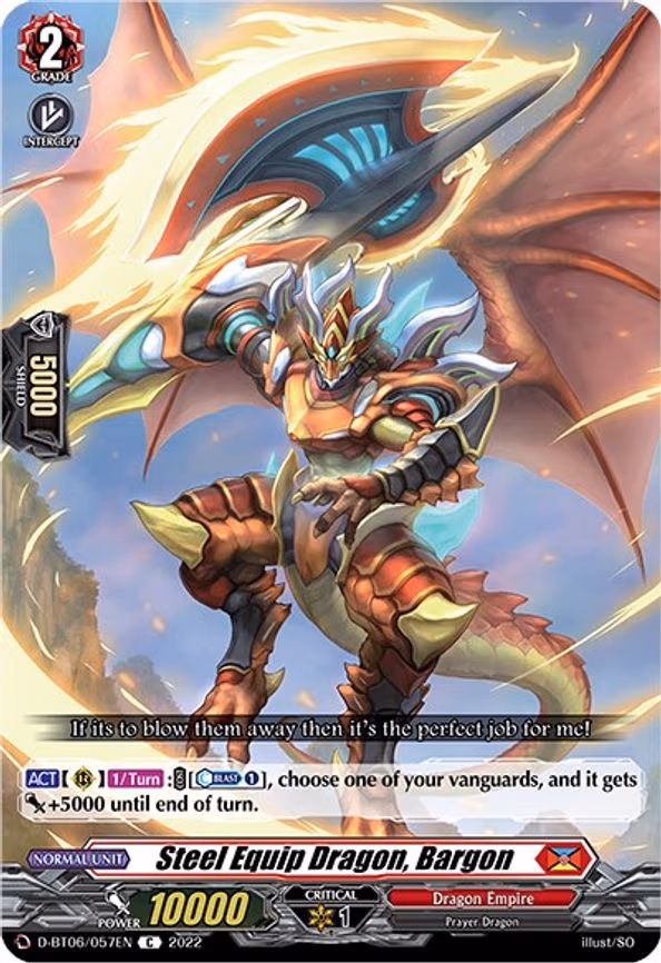 Steel Equip Dragon, Bargon - C (D-BT06/057EN)