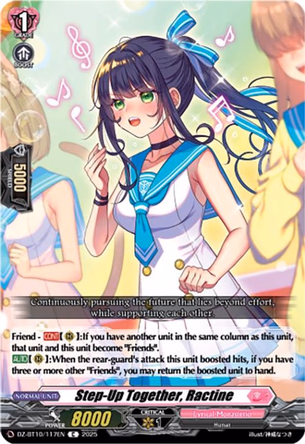 Step-Up Together, Ractine - C (DZ-BT10/117EN)