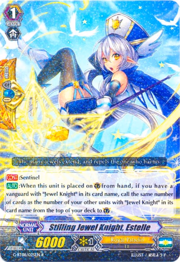 Stilling Jewel Knight, Estelle - R (G-BT08/025EN)
