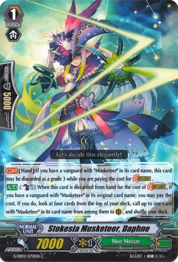 Stokesia Musketeer, Daphne - C (G-EB02/070EN)