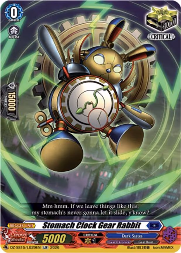 Stomach Clock Gear Rabbit - LGR (DZ-SS15/LG29EN)