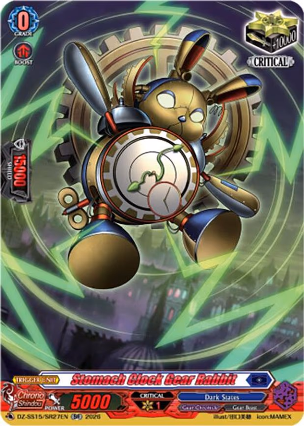Stomach Clock Gear Rabbit