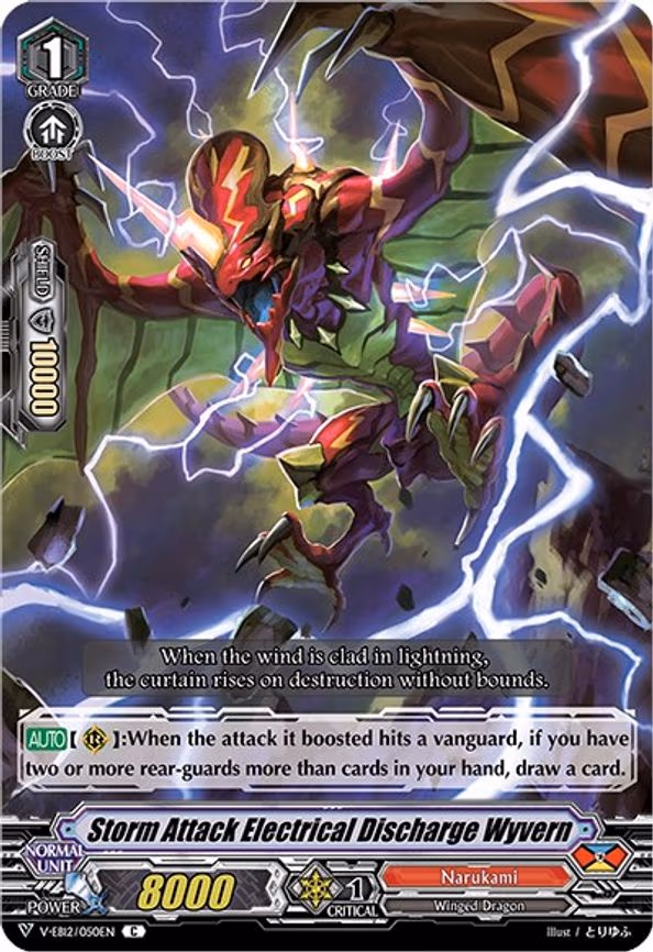 Storm Attack Electrical Discharge Wyvern - C (V-EB12/050EN)