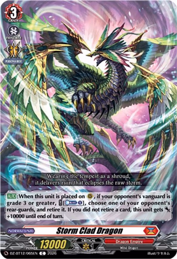 Storm Clad Dragon - C (DZ-BT12/065EN)