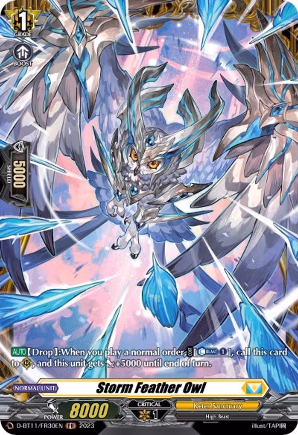 Storm Feather Owl - FR (D-BT11/FR30EN)