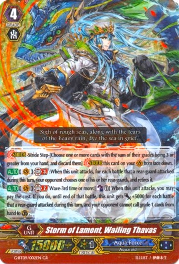 Storm of Lament, Wailing Thavas - GR (G-BT09/002EN)