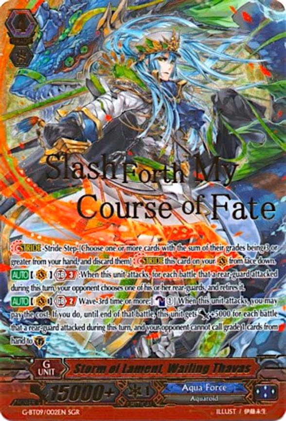 Storm of Lament, Wailing Thavas - SGR (G-BT09/002EN)