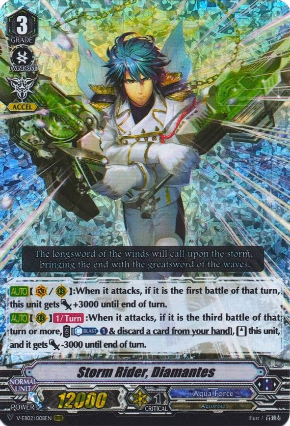 Storm Rider, Diamantes - RRR (V-EB02/008EN)