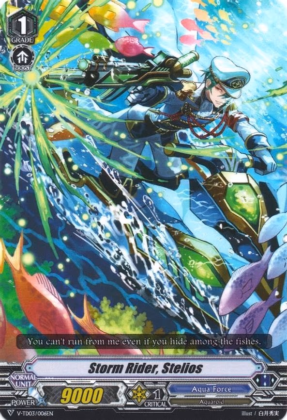 Storm Rider, Stelios