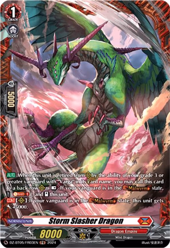 Storm Slasher Dragon - FR (DZ-BT05/FR03EN)