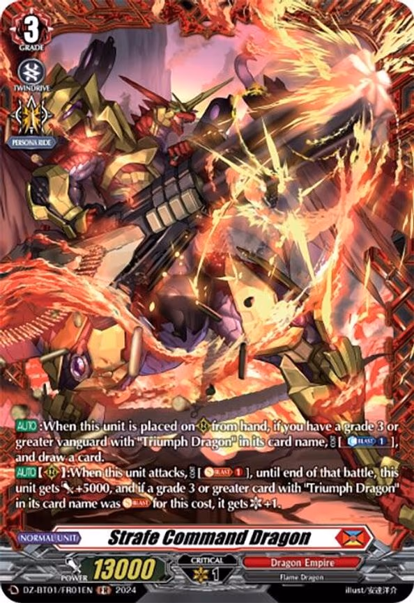 Strafe Command Dragon - FR (DZ-BT01/FR01EN)