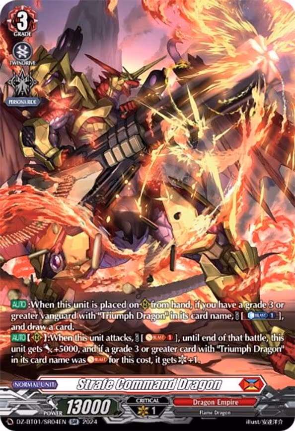 Strafe Command Dragon - SR (DZ-BT01/SR04EN)