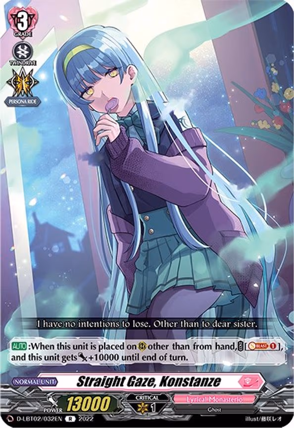 Straight Gaze, Konstanze - R (D-LBT02/032EN)