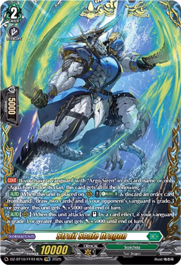 Strait Scale Dragon - Double Frame Rare (DZ-BT10/FFR14EN)