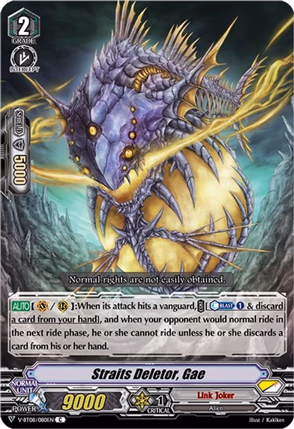 Straits Deletor, Gae - C (V-BT08/080EN C)