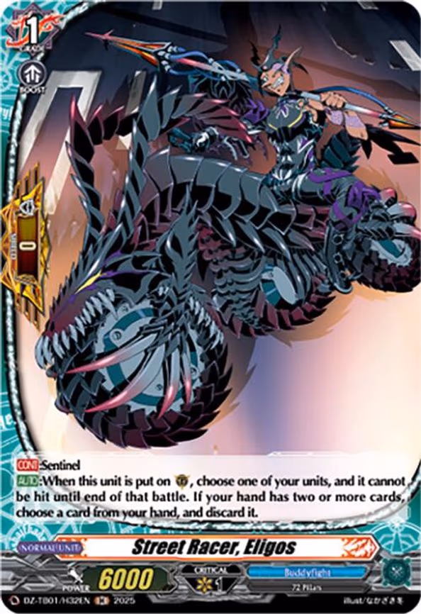 Street Racer, Eligos - H (DZ-TB01/H32EN)