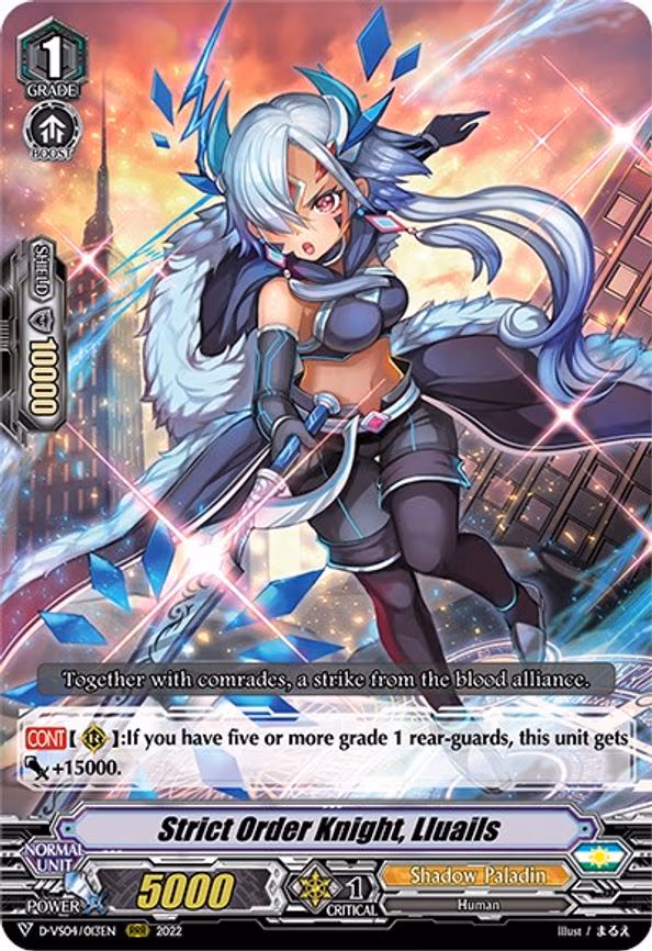 Strict Order Knight, Lluails - RRR (D-VS04/013EN)