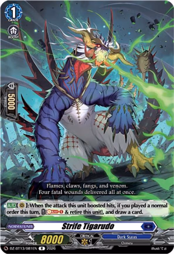 Strife Tigarudo - R (DZ-BT13/081EN)
