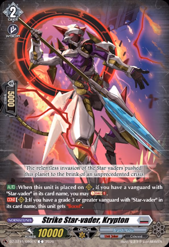 Strike Star-vader, Krypton - C (DZ-BT15/080EN)