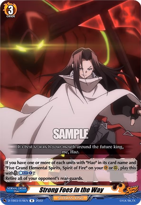 Strong Foes in the Way - R (D-TB03/078EN)