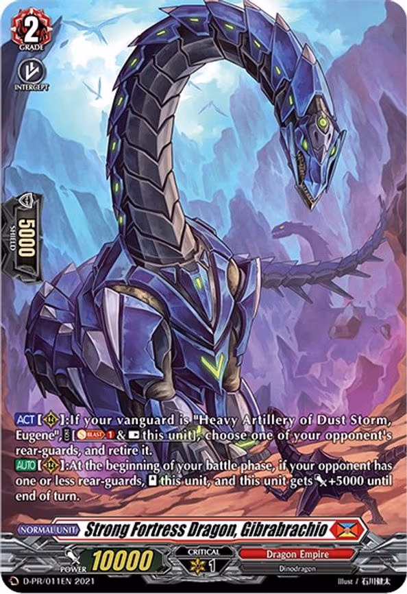 Strong Fortress Dragon, Gibrabrachio - PR (D-PR/011EN)