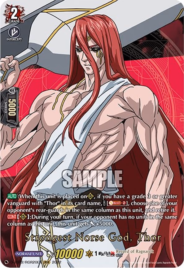 Strongest Norse God, Thor - RGR (D-TB02/RGR20EN)