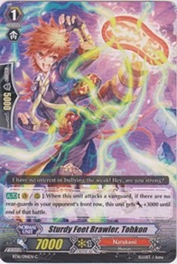 Sturdy Feet Brawler, Tohkon - C (BT16/096EN)