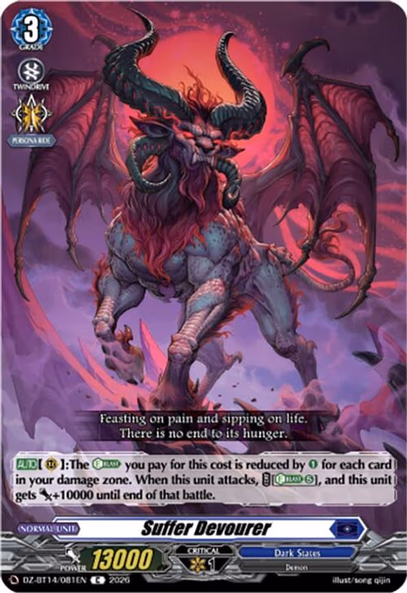 Suffer Devourer - C (DZ-BT14/081EN)
