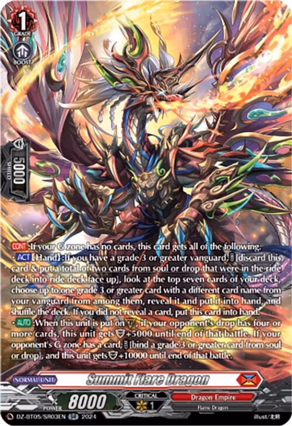 Summit Flare Dragon - SR (DZ-BT05/SR03EN)