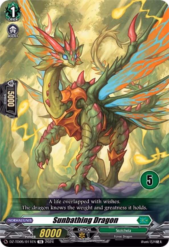 Sunbathing Dragon - TD (DZ-TD05/011EN)