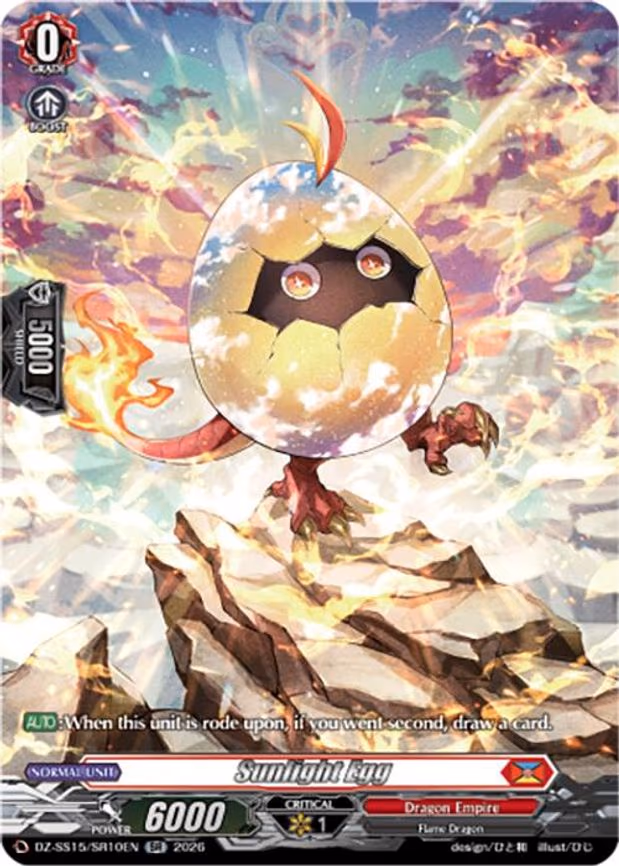 Sunlight Egg - SR (DZ-SS15/SR10EN)