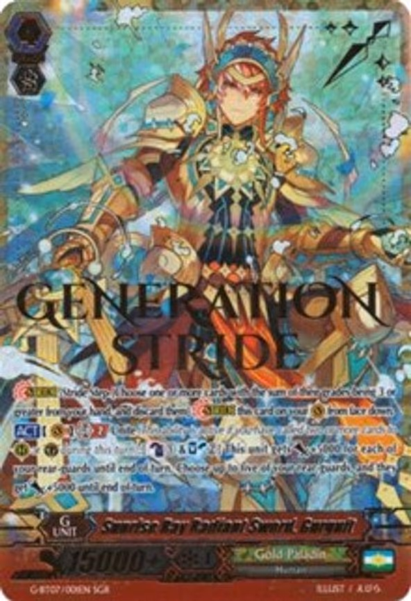 Sunrise Ray Radiant Sword, Gurguit - SGR (G-BT07/001EN)
