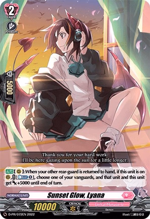 Sunset Glow, Lyana - PR (D-PR/072EN)