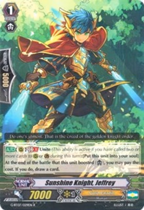 Sunshine Knight, Jeffrey - R (G-BT07/029EN)