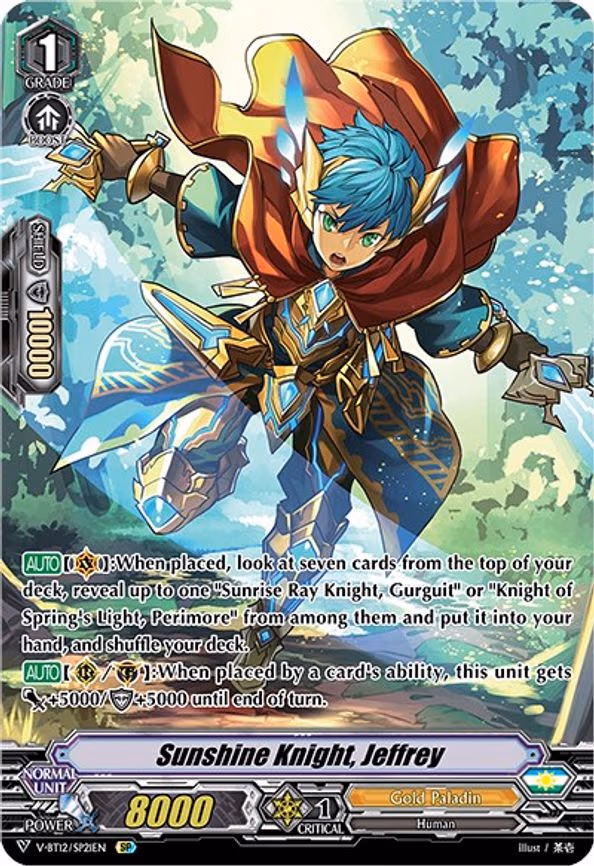 Sunshine Knight, Jeffrey - SP (V-BT12/SP21EN)