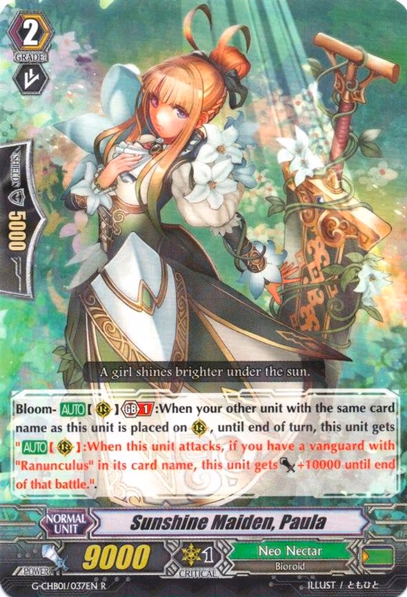 Sunshine Maiden, Paula - R (G-CHB01/037EN)