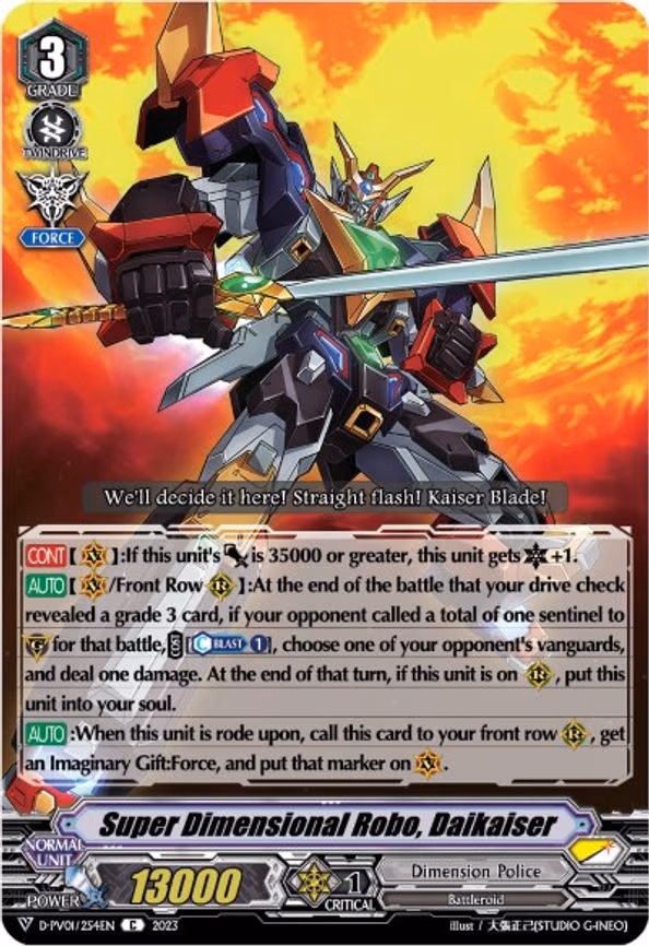 Super Dimensional Robo, Daikaiser
