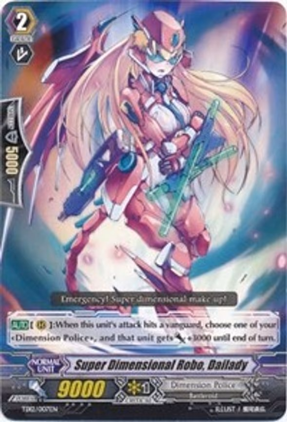 Super Dimensional Robo, Dailady