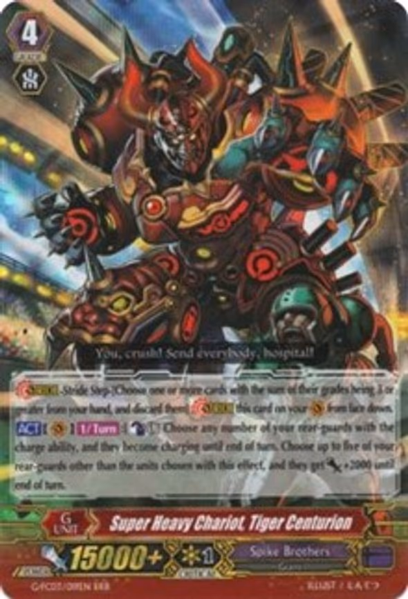 Super Heavy Chariot, Tiger Centurion - RRR (G-FC03/019EN)