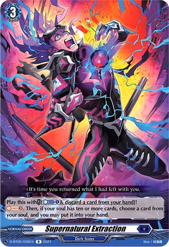 Supernatural Extraction - R (D-BT02/036EN)